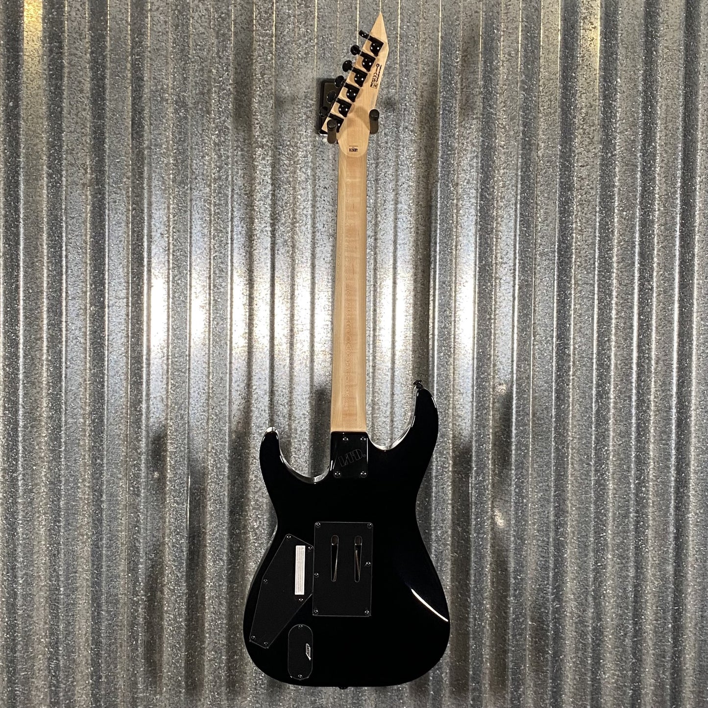 ESP LTD M-1000 Maple Black Guitar & Case #0502 Used