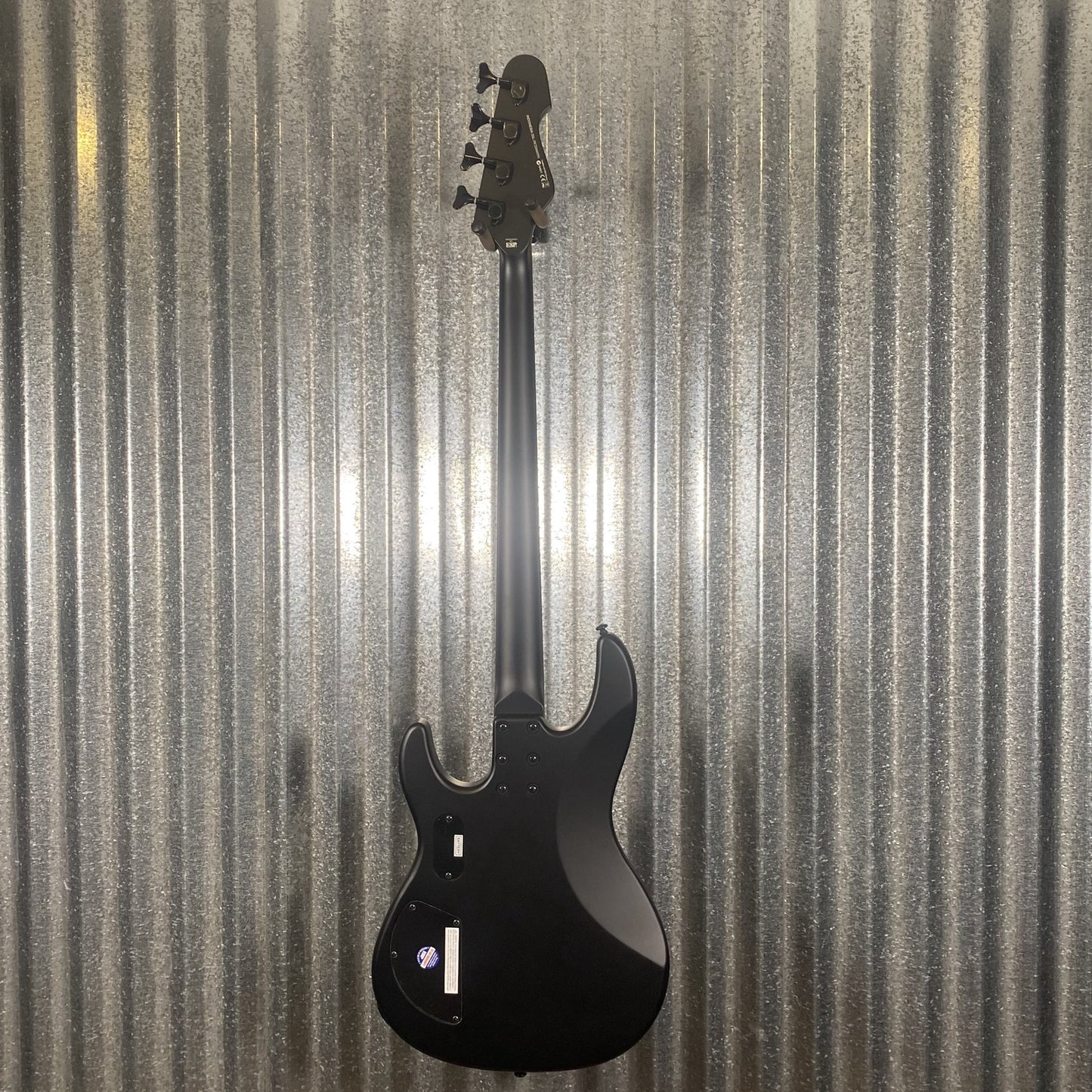 ESP LTD AP-4 Black Metal 4 String Bass AP4BKMBLKS #0591 Used