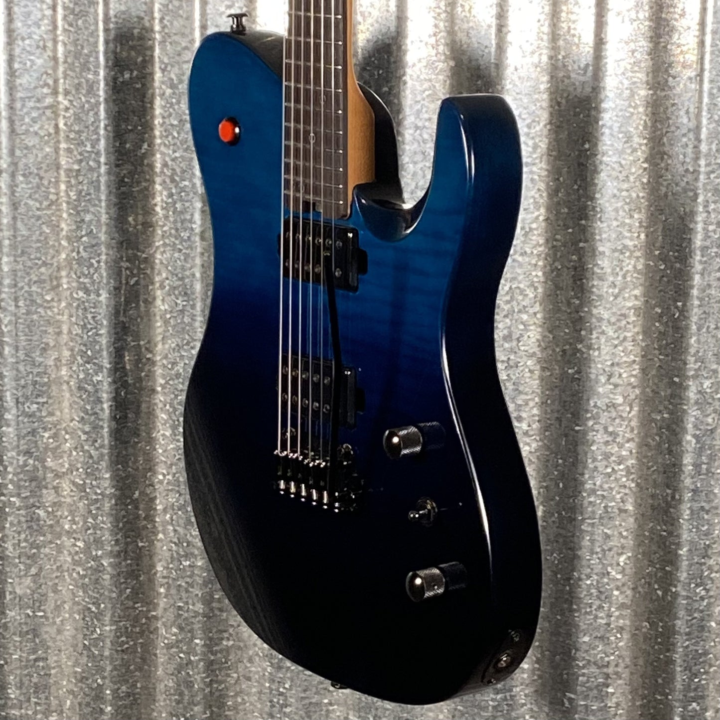Westcreek Guitars Helyx T Style Dual Humbucker Ocean Vortex Guitar #0072 Used