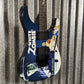 ESP LTD KH-WZ Kirk Hammett White Zombie Graphic EMG Guitar & Case #3481 Used