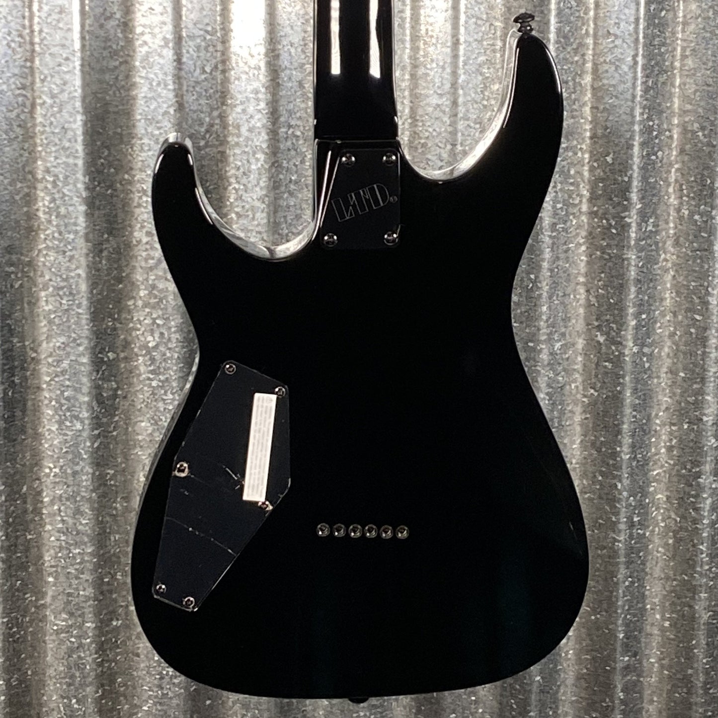 ESP LTD M-201HT Baritone Hard Tail Black Guitar M201BHTBLK #0639 Used