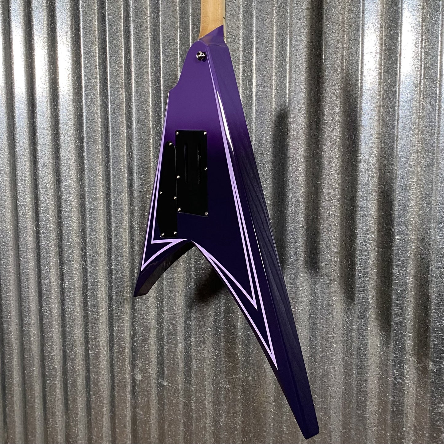 ESP LTD Alexi Laiho Hexed Sawtooth Arrow Purple Fade Guitar & Case LALEXIHEXED #1063 Used