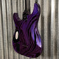 Schecter C-1 Hydro Dip Purple Obsidian Guitar #0583