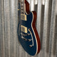 Reverend Roundhouse Air HH High Tide Blue Semi Hollow Guitar #71071