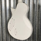 ESP LTD EC Arctic Metal Snow White Satin Guitar ECARMSWS #0073 Used