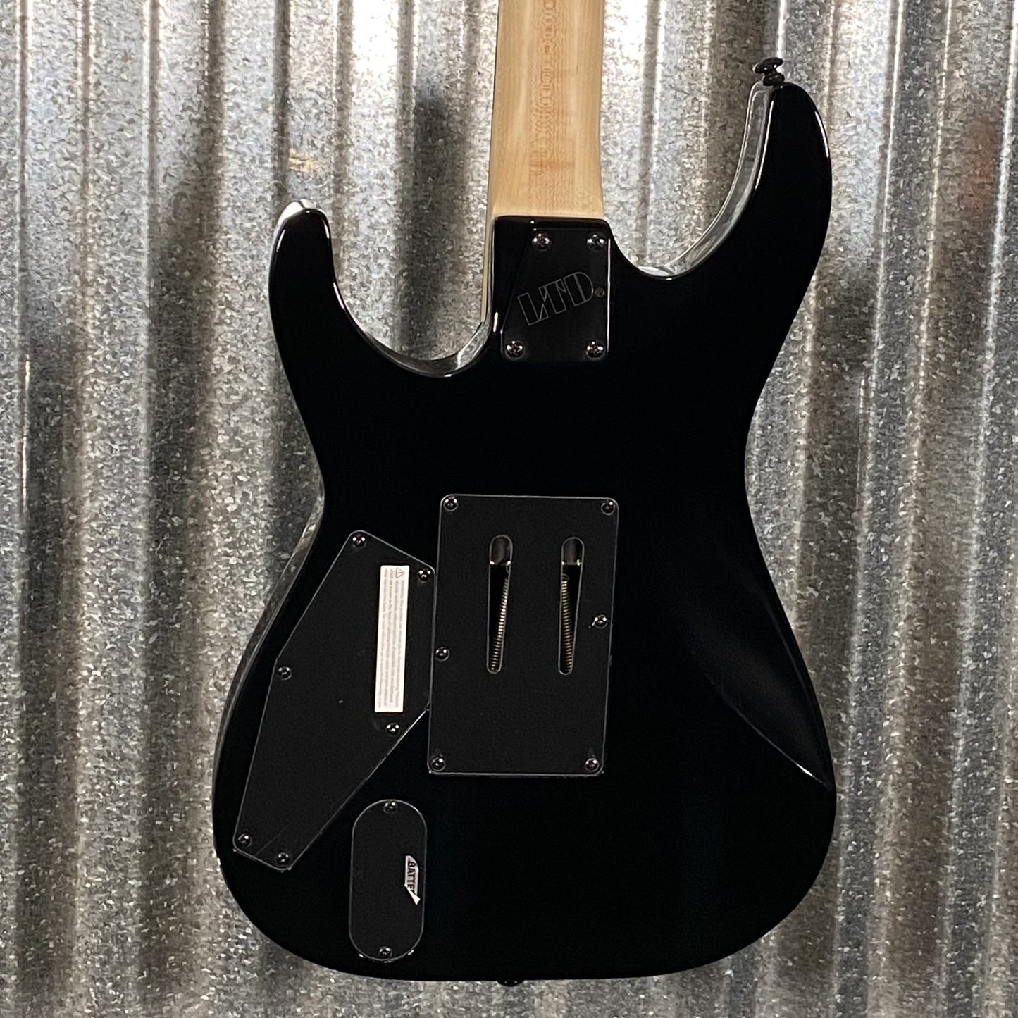 ESP LTD M-1000 Maple Black Guitar & Case #0502 Used