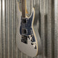 ESP LTD KSM-6 Ken Susi Evertune Metallic Silver Guitar & Case KSM6EtMS #0272 Used