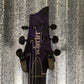 Schecter C-1 Hydro Dip Purple Obsidian Guitar #0588