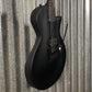 ESP LTD EC FR Black Metal Floyd Rose Black Satin Guitar ECFRBKMBLKS #1585 Used