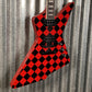 Westcreek Guitars Revenge Explorer Style Red Checker #0015 Used