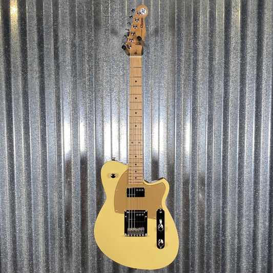 Reverend Charger Cleancut Powder Yellow Railhammer Guitar #69938
