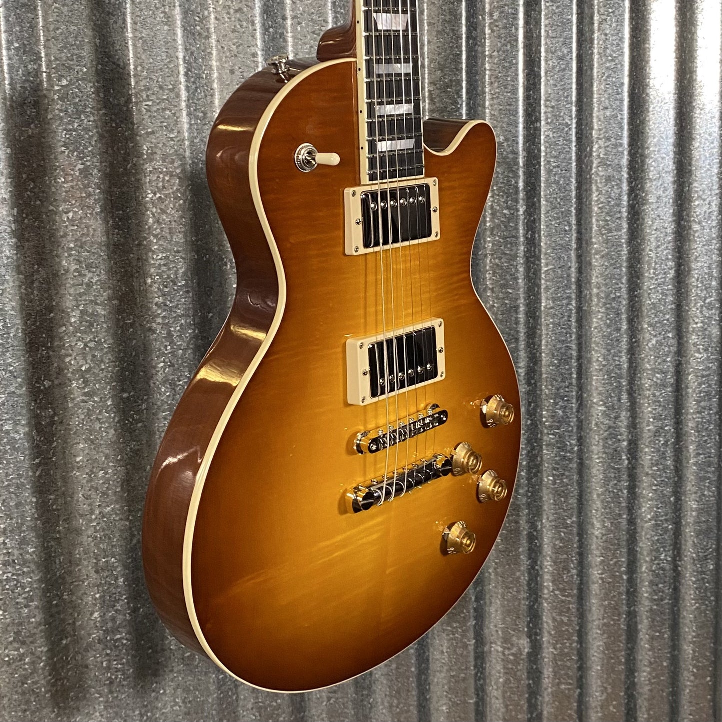 Eastman SB59 Single Cut LP SB59 Goldburst Guitar & Case #0741 Used