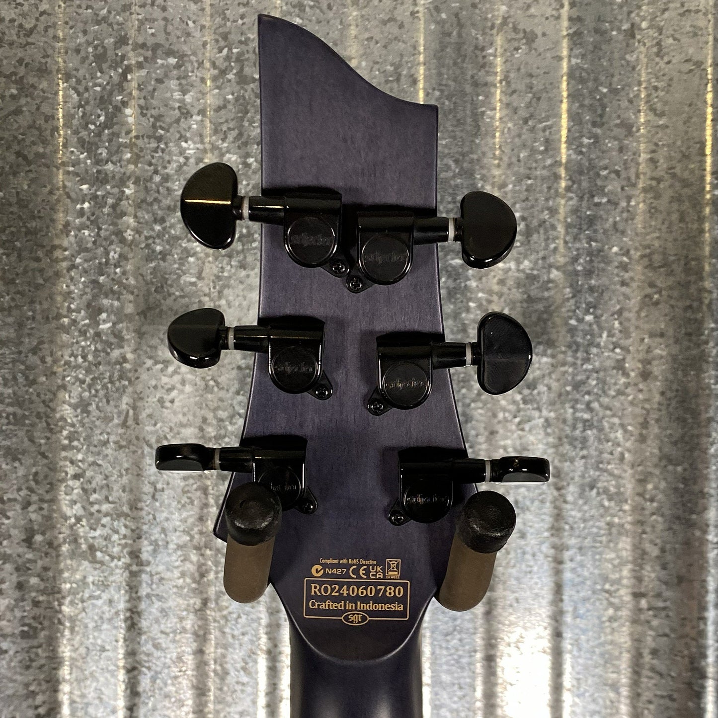 Schecter Omen Elite 6 Charcoal Guitar #0780 Used