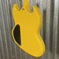 Westcreek Guitars Racer SG Offset Style Bumble-B Yellow #0027 Used