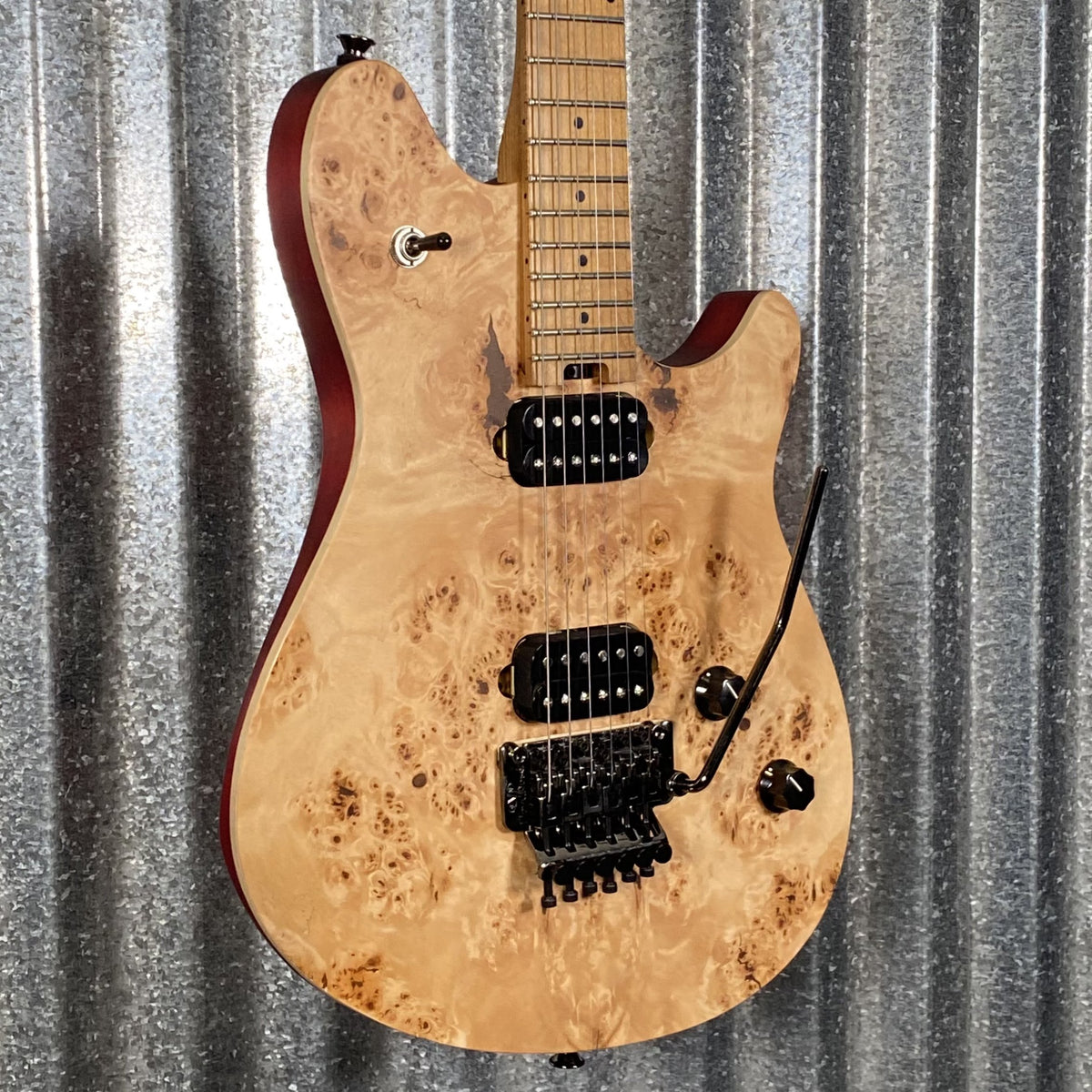 EVH Wolfgang Standard Poplar Burl Guitar #5652 Used
