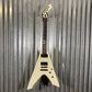 ESP LTD Vulture Jame Hetfield Olympic White Guitar & Case VULTUREOW #4682 Used