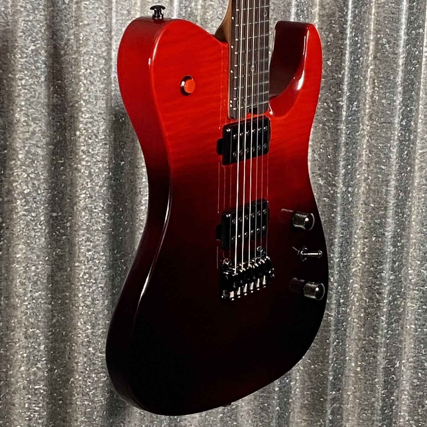 Westcreek Guitars Helyx T Style Dual Humbucker Sunset Ember Guitar #0086 Used