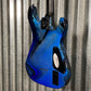 Schecter C-1 Hydro Dip Midnight Tide Guitar Left Hand #0757