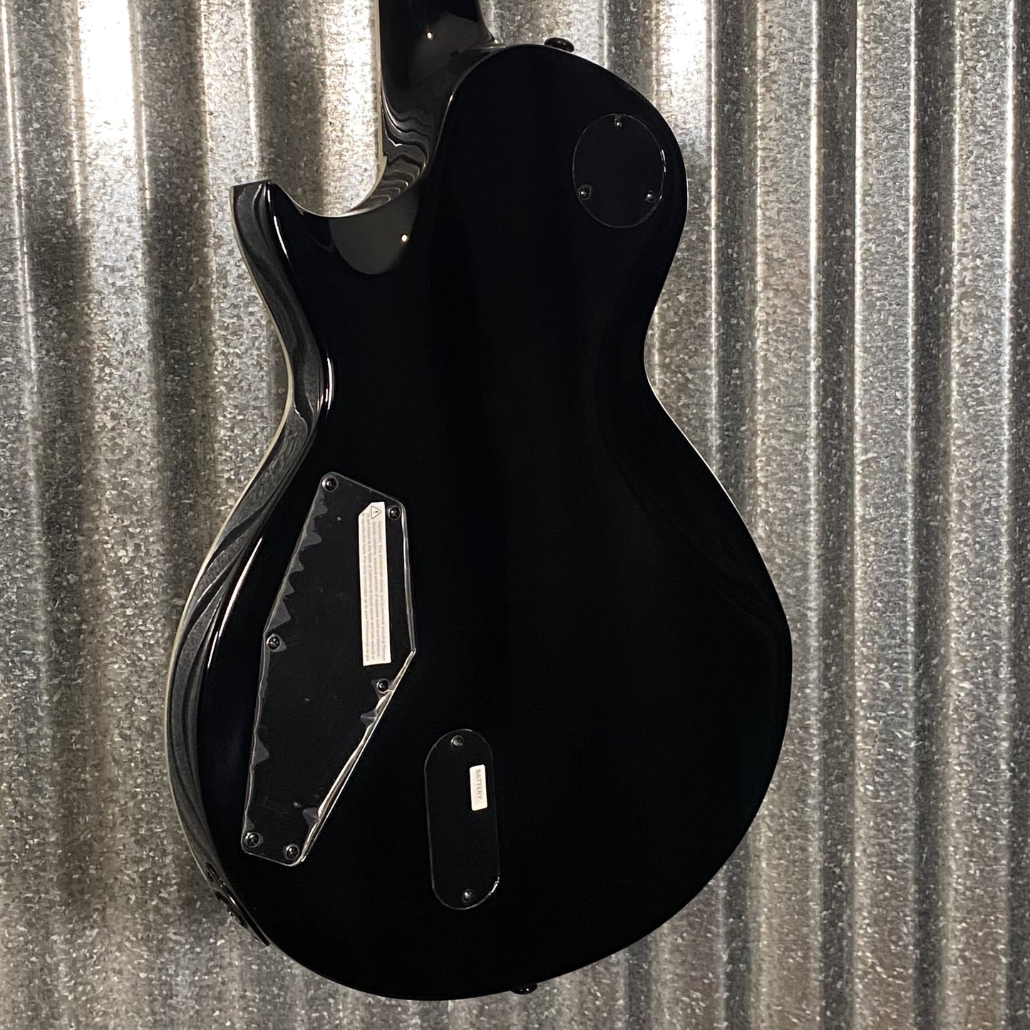 ESP LTD EC-1000S Gloss Black Fluence Guitar & Case #0366 Used