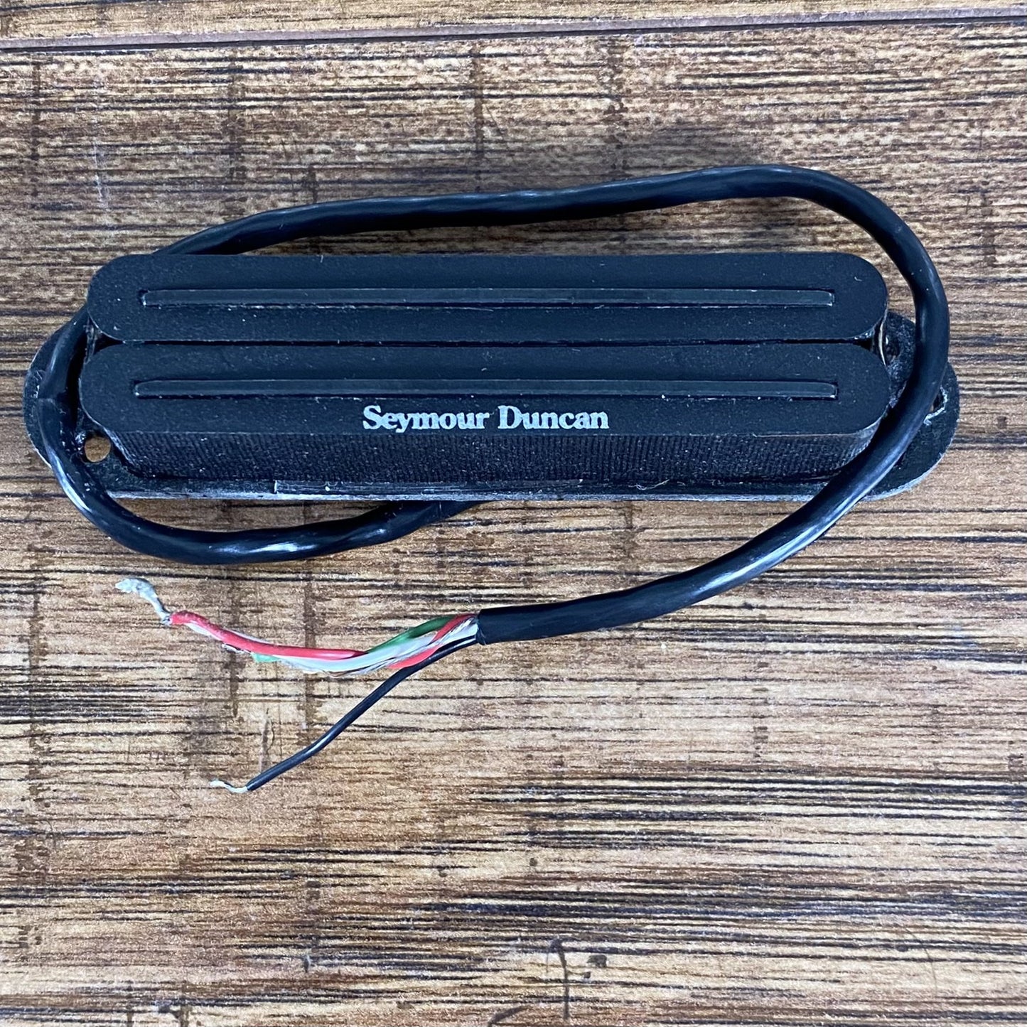 Seymour Duncan SHR-1 Hot Rails Strat Middle N1 Humbucker Guitar Pickup 4 Conductor Black Used