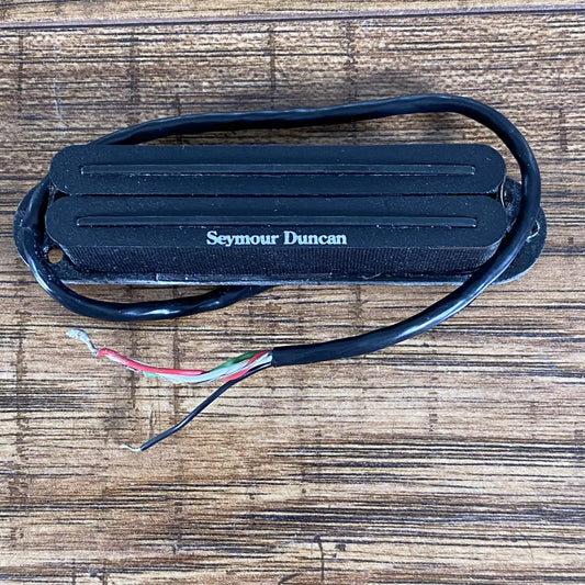 Seymour Duncan SHR-1 Hot Rails Strat Middle N1 Humbucker Guitar Pickup 4 Conductor Black Used