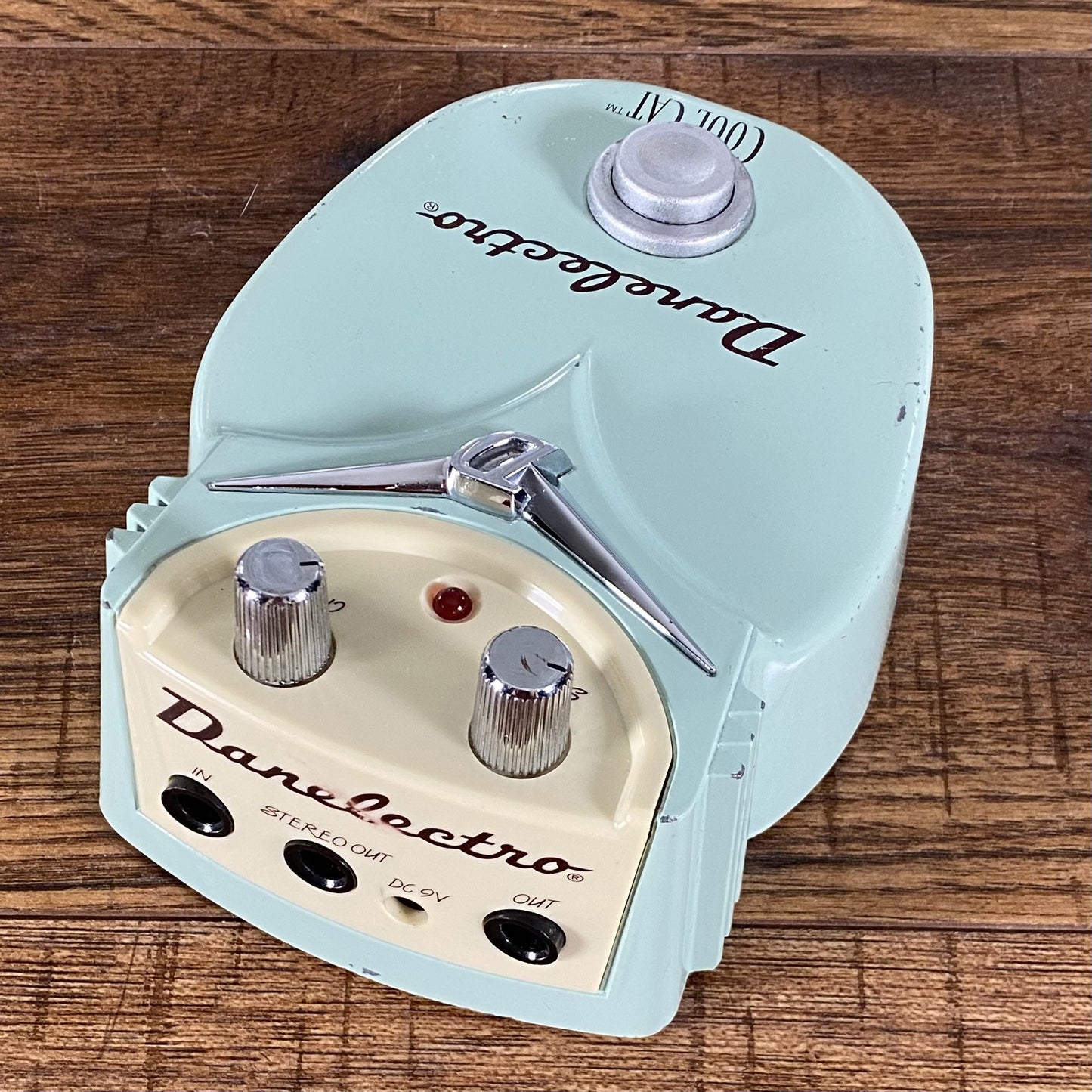 Danelectro Cool Cat Chorus Guitar Effect Pedal Used