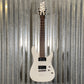 Schecter C-7 Deluxe 7 String Matte White Guitar #1777 Used