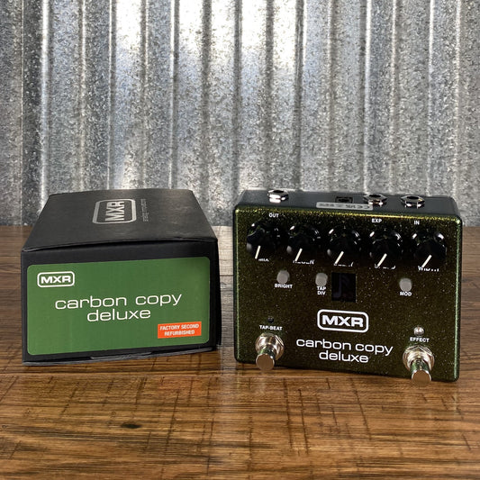 Dunlop MXR M292 Carbon Copy Deluxe Analog Delay Guitar Effect Pedal B Stock