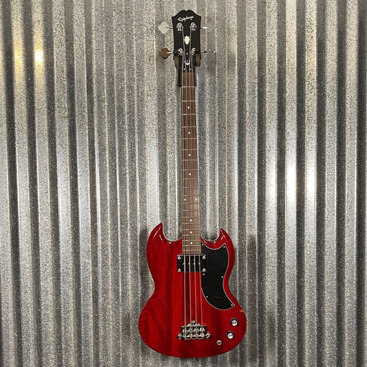 Epiphone EB-0 SG Bass Cherry 4 String Short Scale #0813 Used