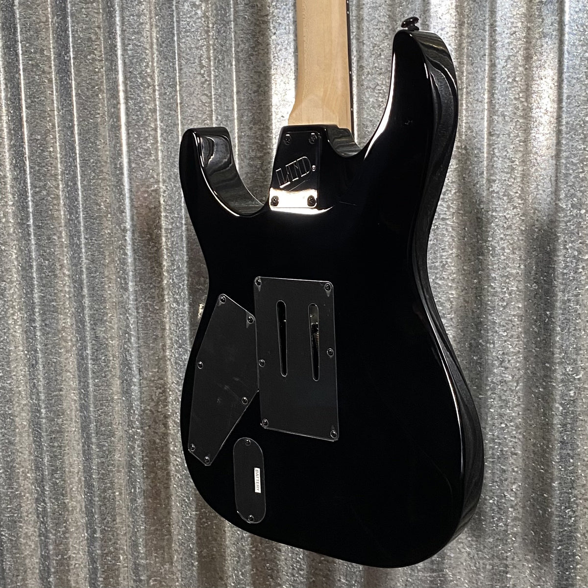 ESP LTD M-1000 Maple Floyd Rose Fluence Black Guitar LM1000MBLK #1256 Used
