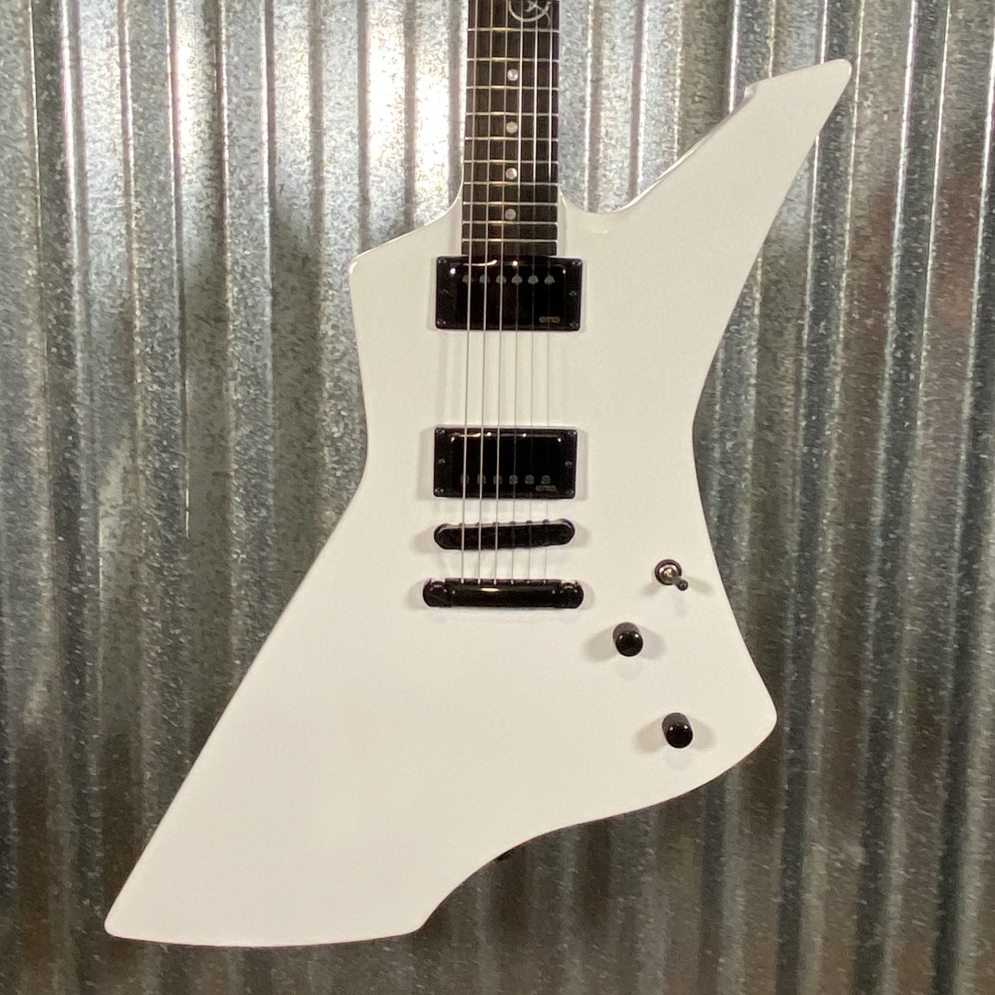ESP LTD Snakebyte James Hetfield Snow White Guitar & Case SNAKEBYTE #2 ...