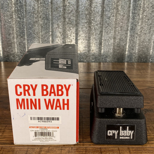 Dunlop CBM95 Cry Baby Mini Wah Guitar Effect Pedal B Stock