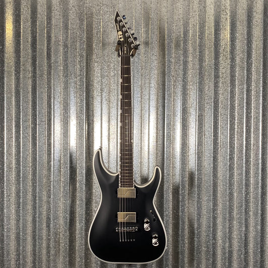 ESP LTD MH-1000NT Bold Binding Black Satin Guitar MH1000NTBBBLKS #0587 Used