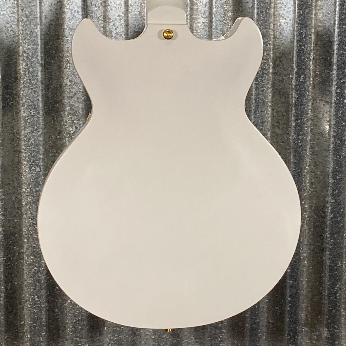 Westcreek Guitars 333 Semi Hollow Body Double Cutaway White #0123 Used