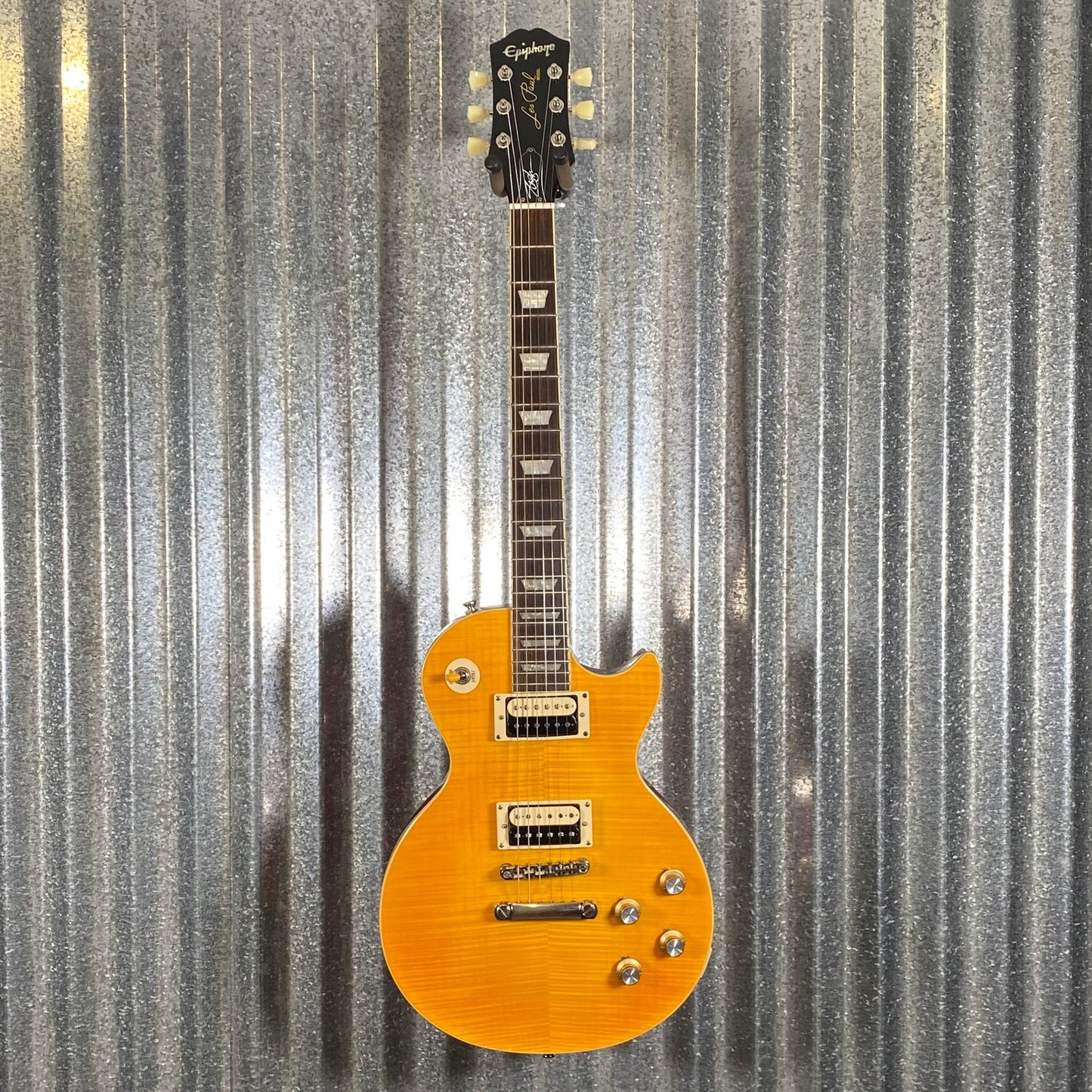 Epiphone Slash Les Paul Appetit Burst Flame Guitar & Case #2204 Used