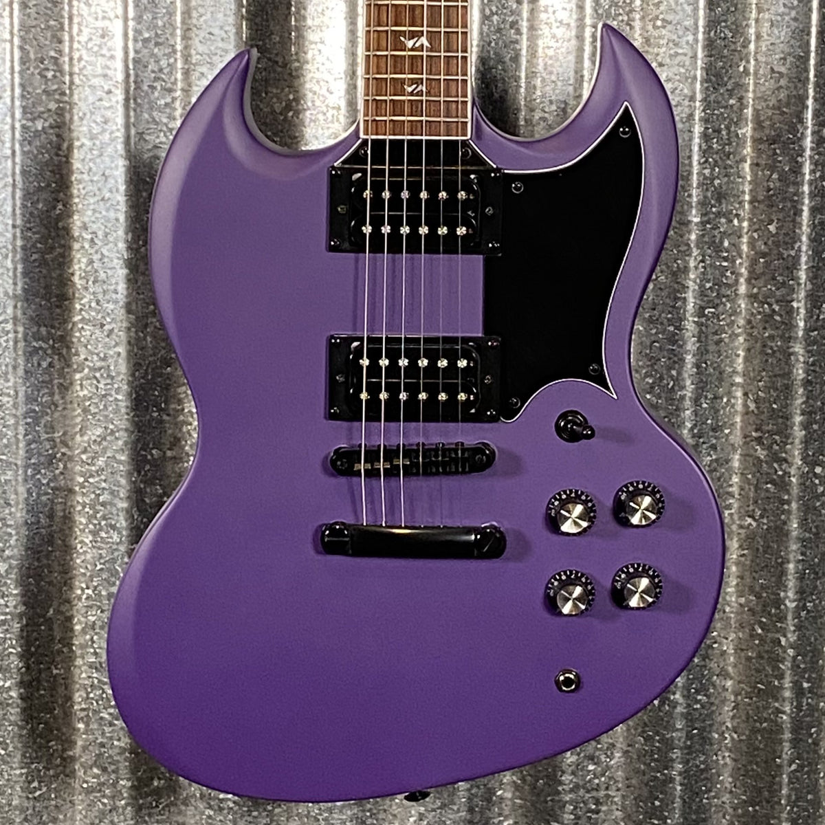 Westcreek Guitars Racer SG Offset Style Purple Matte Guitar #0027 Used