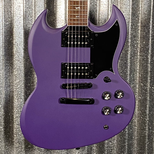Westcreek Guitars Racer SG Offset Style Purple Matte Guitar #0027 Used