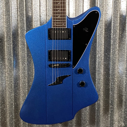 Westcreek Guitars Mirage T Bird Style Dual Humbucker Guitar Blue #0018 Used