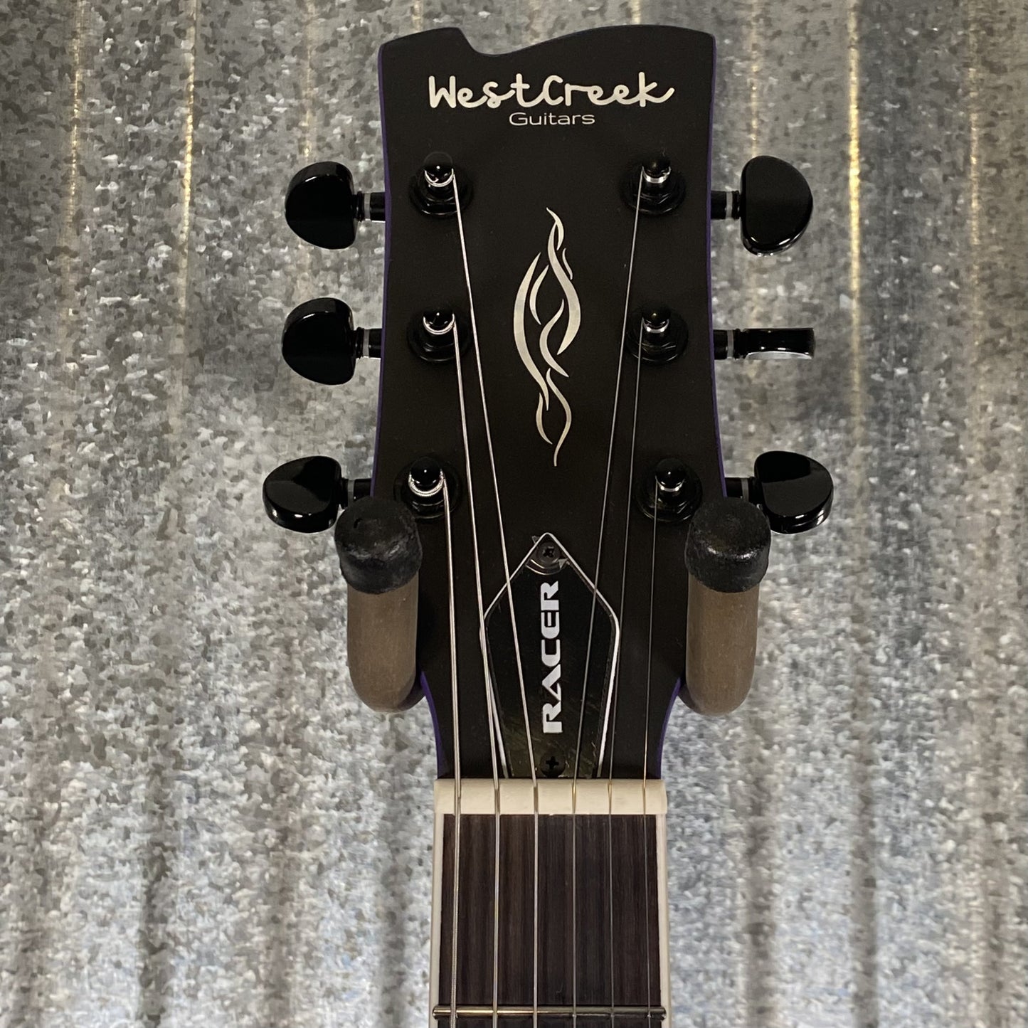 Westcreek Guitars Racer SG Offset Style Purple Matte Guitar #0068 Used