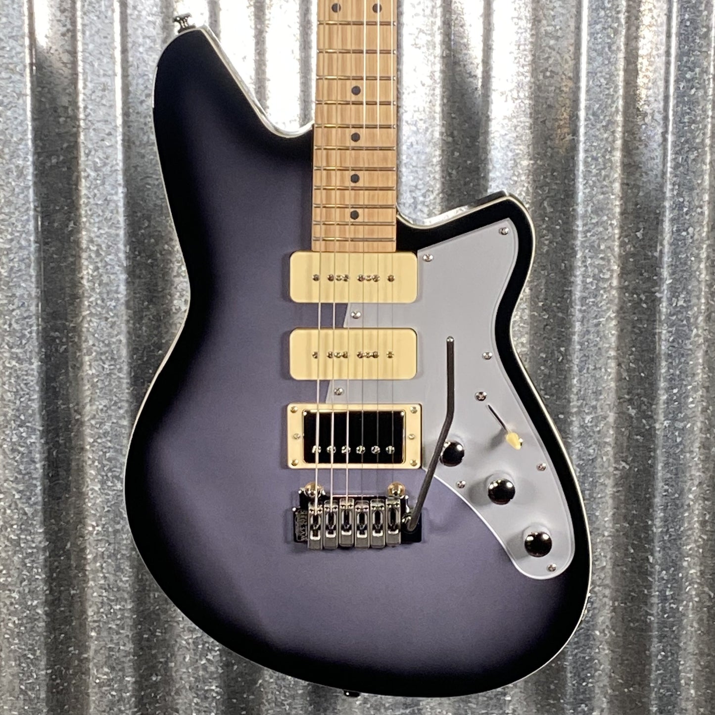 Reverend Six Gun HPP Periwinkle Burst Guitar #61662