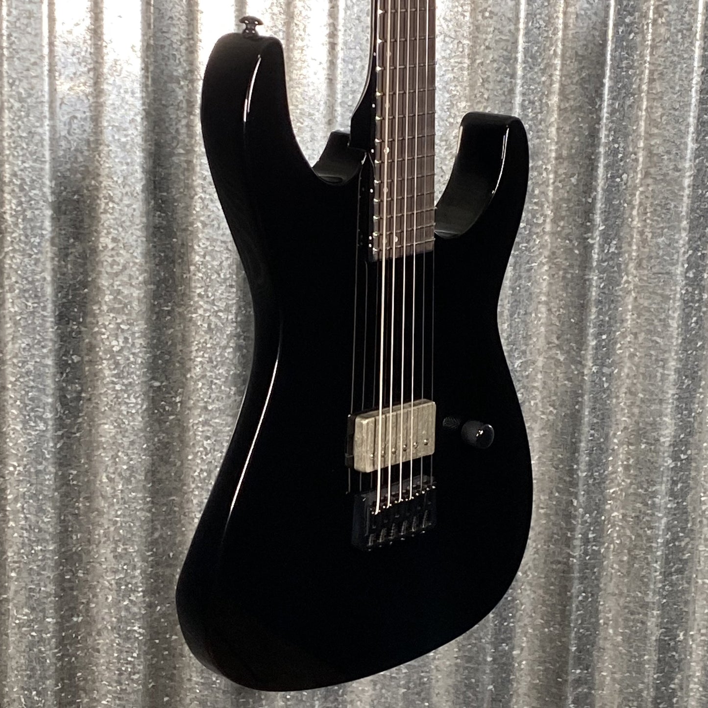 ESP LTD M-201HT Baritone Hard Tail Black Guitar M201BHTBLK #0639 Used