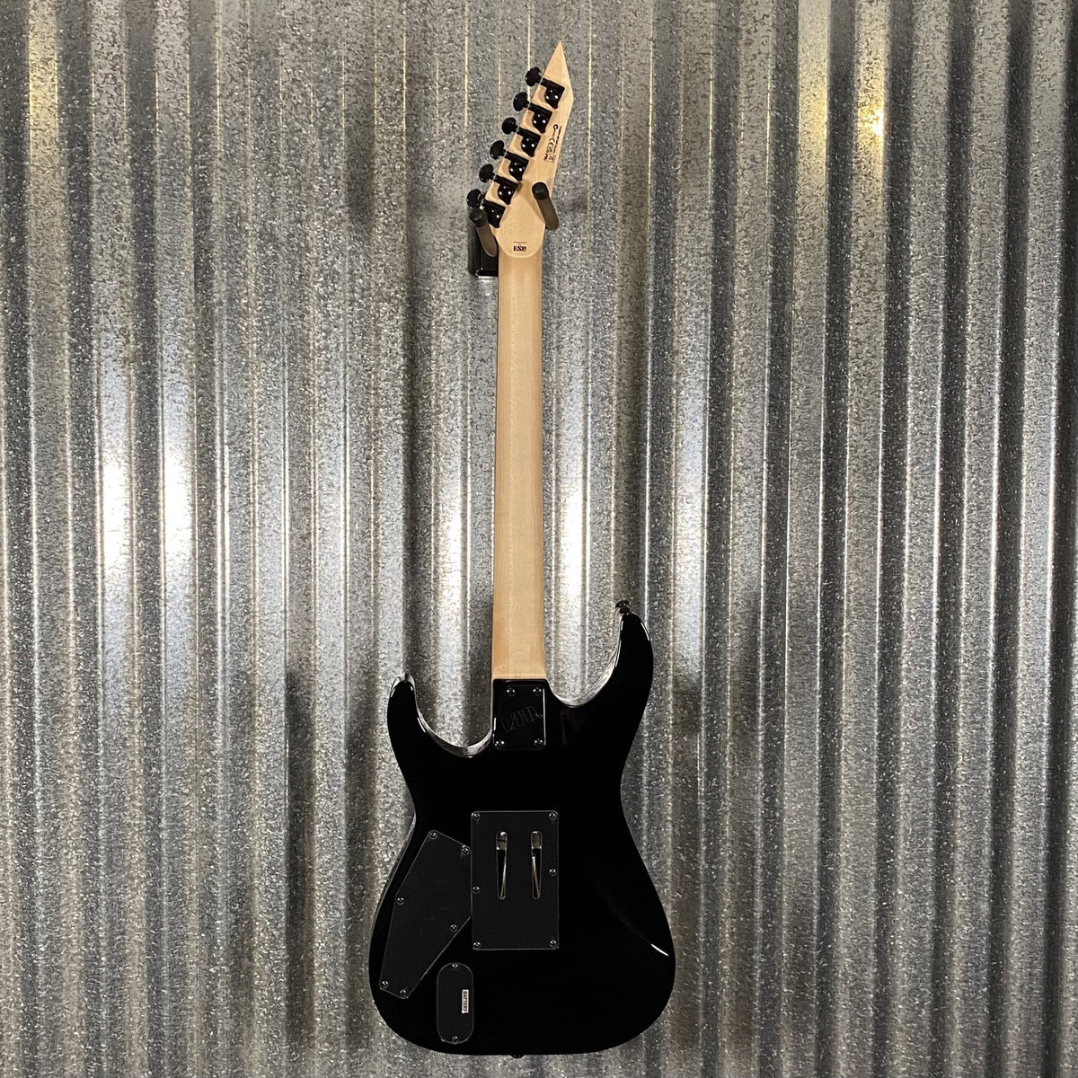 ESP LTD M-1000 Maple Floyd Rose Fluence Black Guitar LM1000MBLK #1256 Used