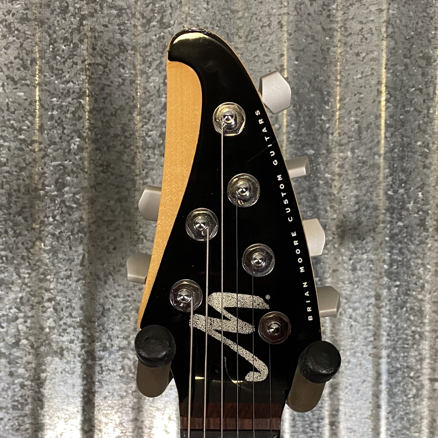 Brian Moore USA Custom Shop Satin Red Mahogany Seymore Duncan Guitar & Case #62074 Used