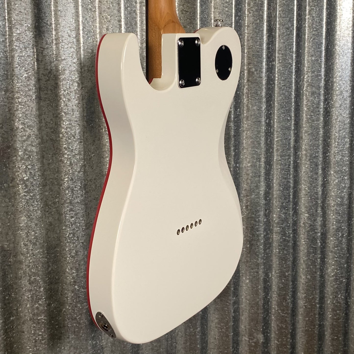 Westcreek Guitars TT-50KS T Style Dual Humbucker Guitar White #0053 Used