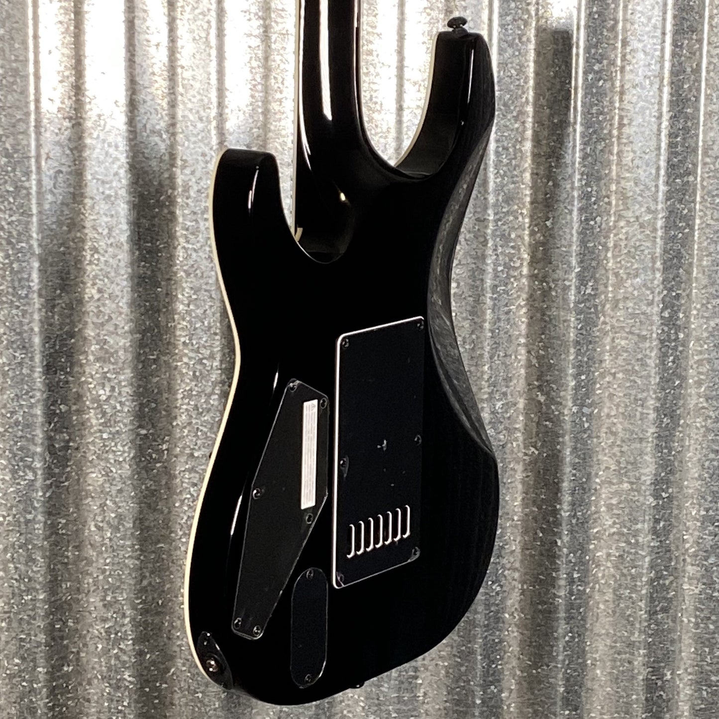 ESP LTD MH-1007 Evertune 7 String Black Guitar MH1007ETBLK #1187 Used