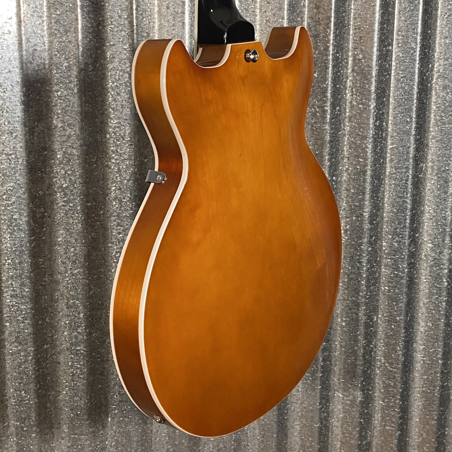 Westcreek Guitars 333 Semi Hollow Body Double Cutaway Amber Brown #0011 Used