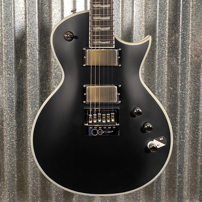 ESP LTD EC-1000 ET Evertune Bold Binding Black Guitar EC1000ETBBBLKS #0331 Used