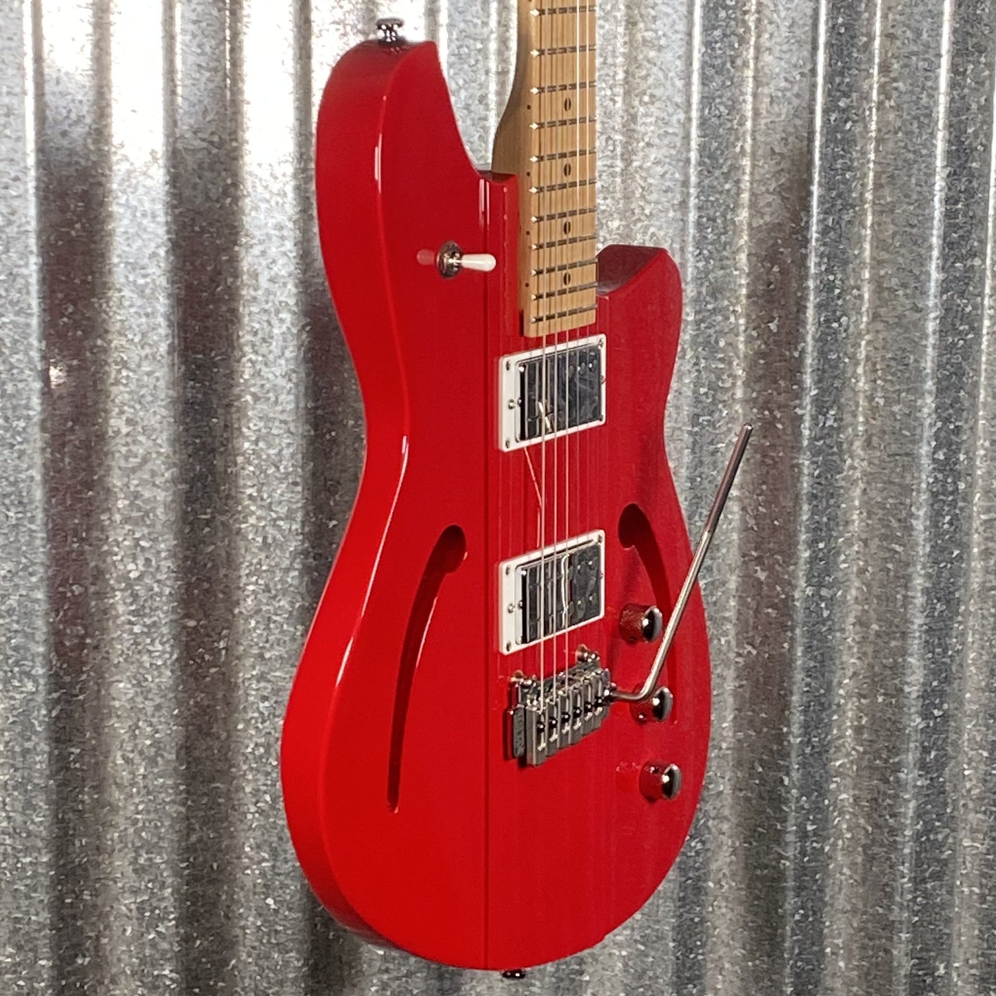 Reverend Kingbolt F Sonic Metallic Cherry Railhammer Guitar #70228