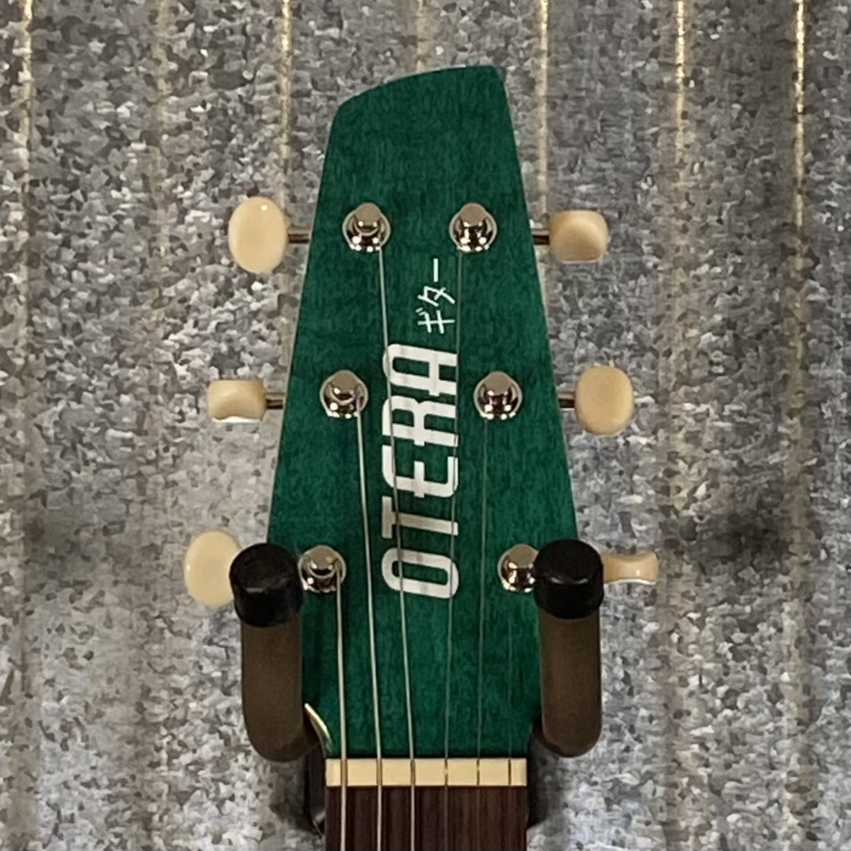 Cort Otera TK-1 Samurai Guitarist Trans Emerald Green Guitar #0047