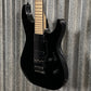 ESP LTD M-1000 Maple Floyd Rose Fluence Black Guitar LM1000MBLK #1256 Used